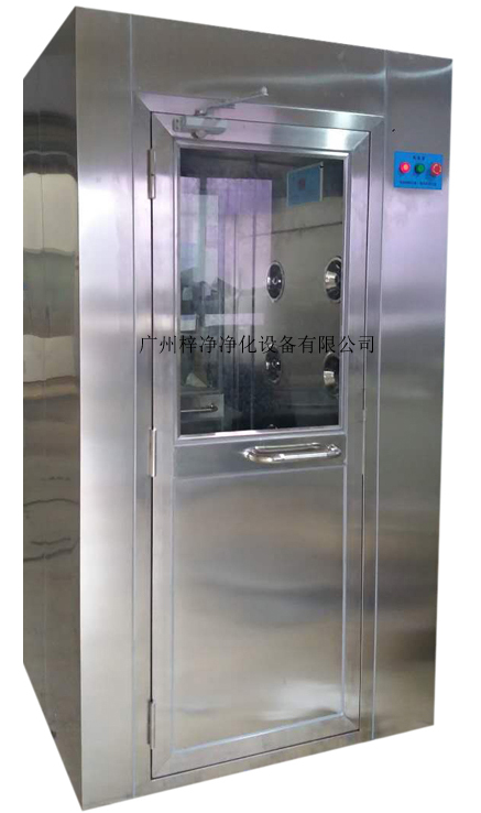 手拉門全不銹鋼風淋室圖片 手拉門全不銹鋼風淋室圖片